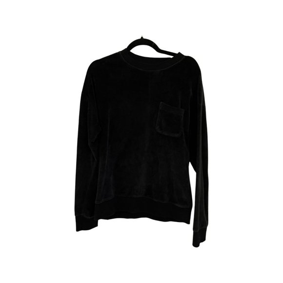 Black Velvet Old Navy Crew Neck Sweater (Size M) - Picture 1 of 2